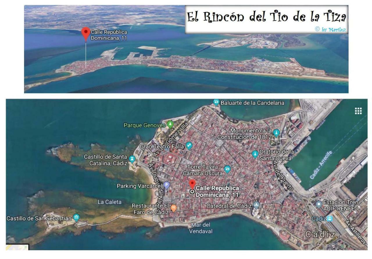 El Rincon Del Tio De La Tiza Apartment Cadiz Bagian luar foto